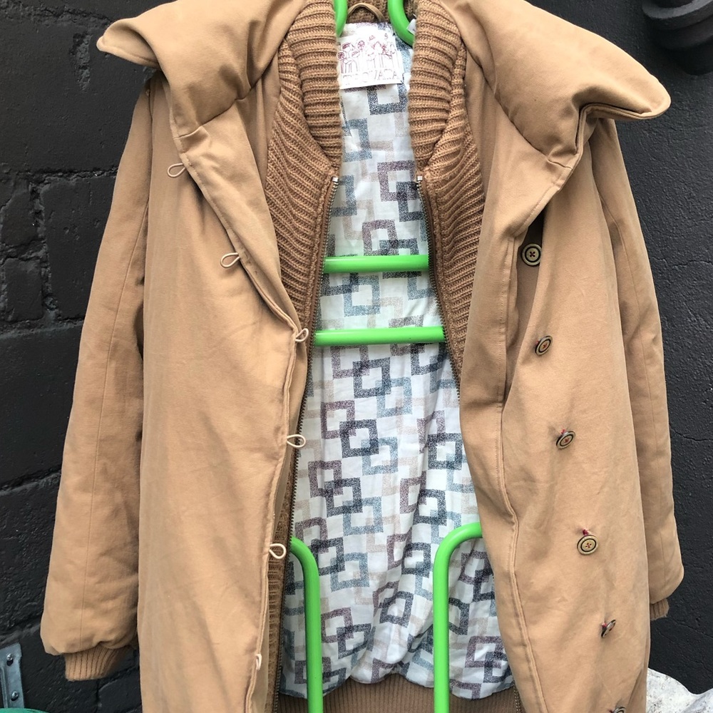 Trovata Italian down filled winter coat medium